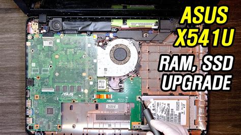asus x541uak ram upgrade|ASUS X541U Upgrade RAM, SSD, Hard Drive (Disassembly).